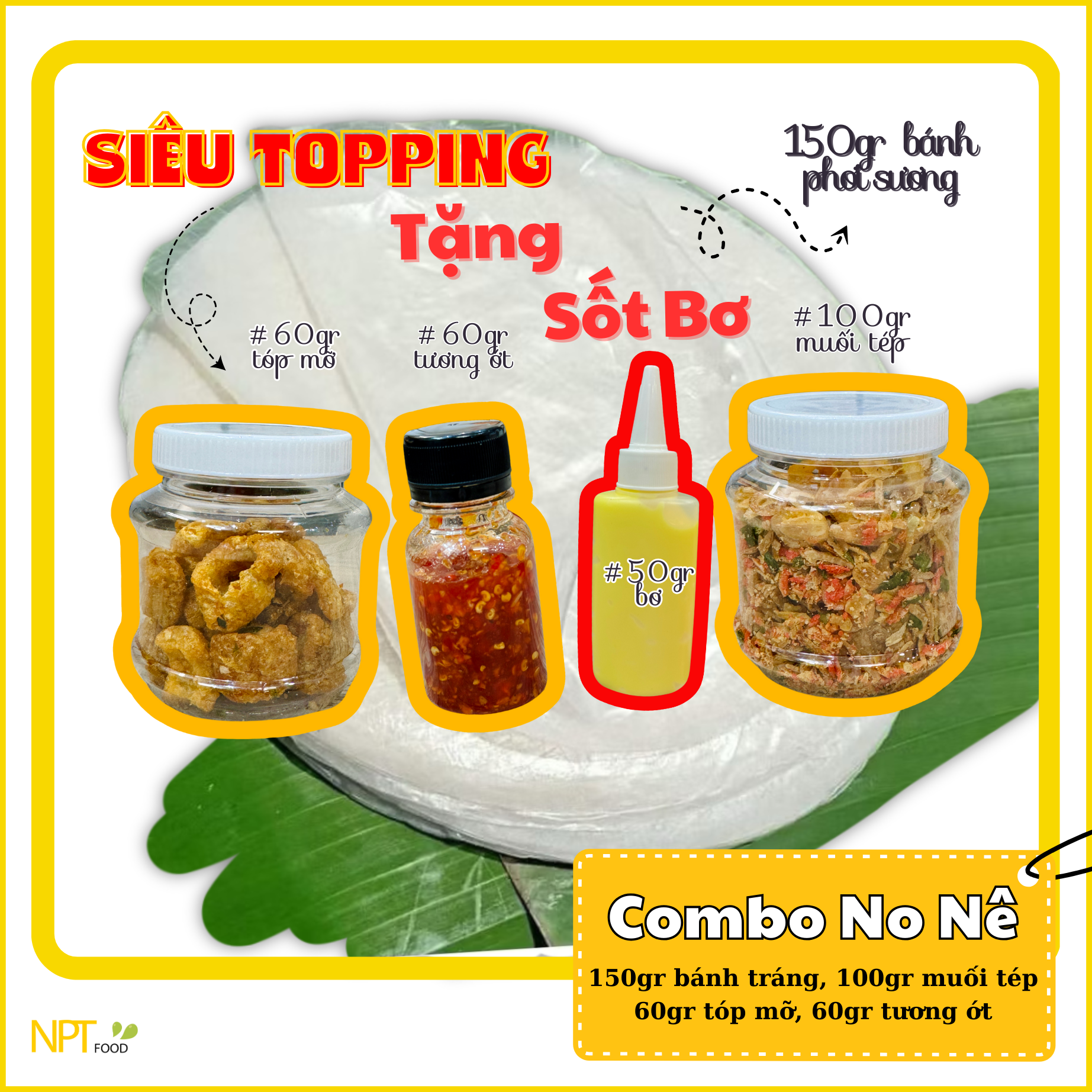  Combo Bánh Phơi Sương No Nê 