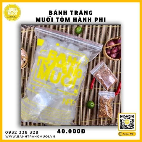  Bánh Tráng Muối Tôm 