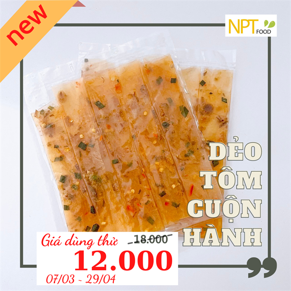  B.tráng Dẻo Tôm Hành 