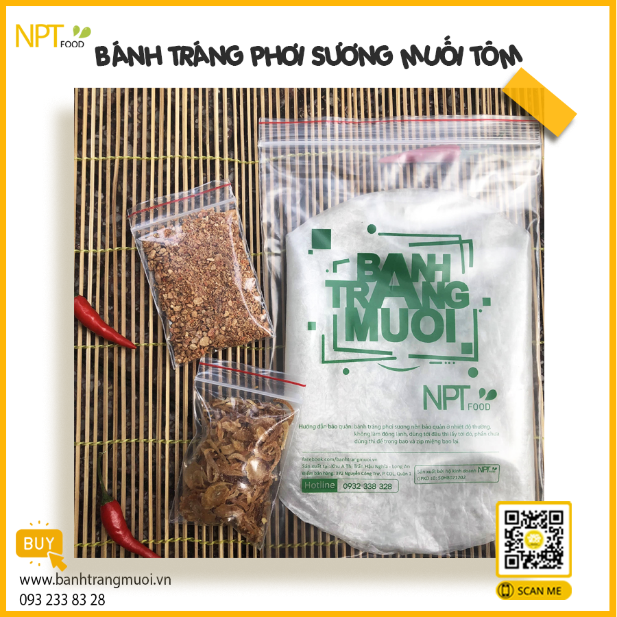  Bánh Phơi Sương Muối Tôm 