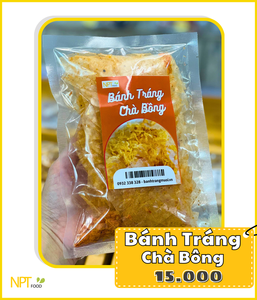  Bánh Tráng Chà Bông 