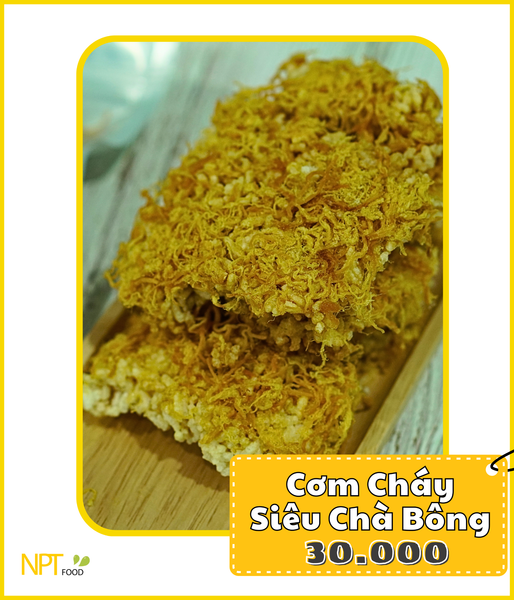  Cơm Cháy Siêu Chà Bông 