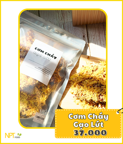  Cơm Cháy Gạo Lứt Chà Bông 