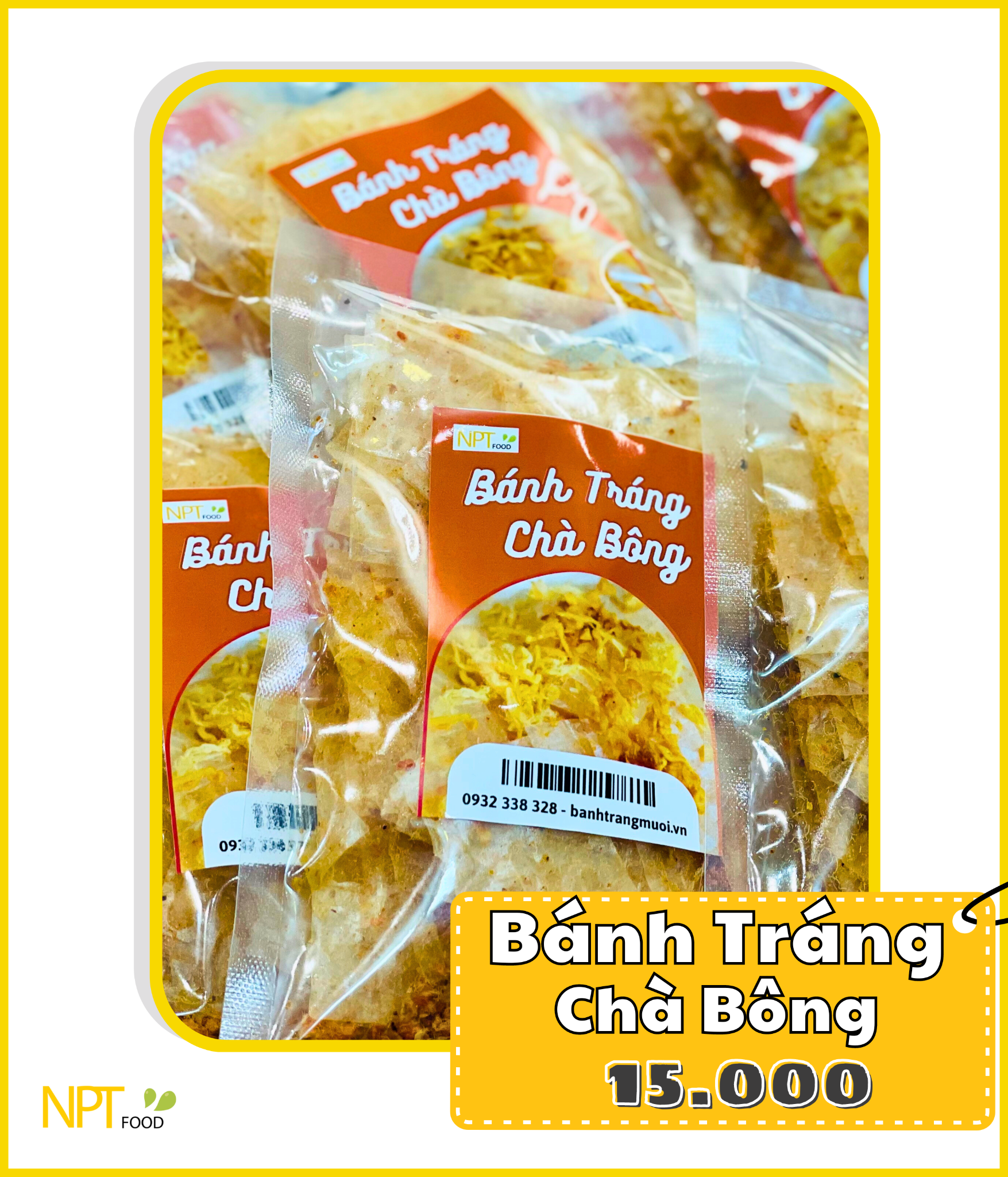  Bánh Tráng Chà Bông 
