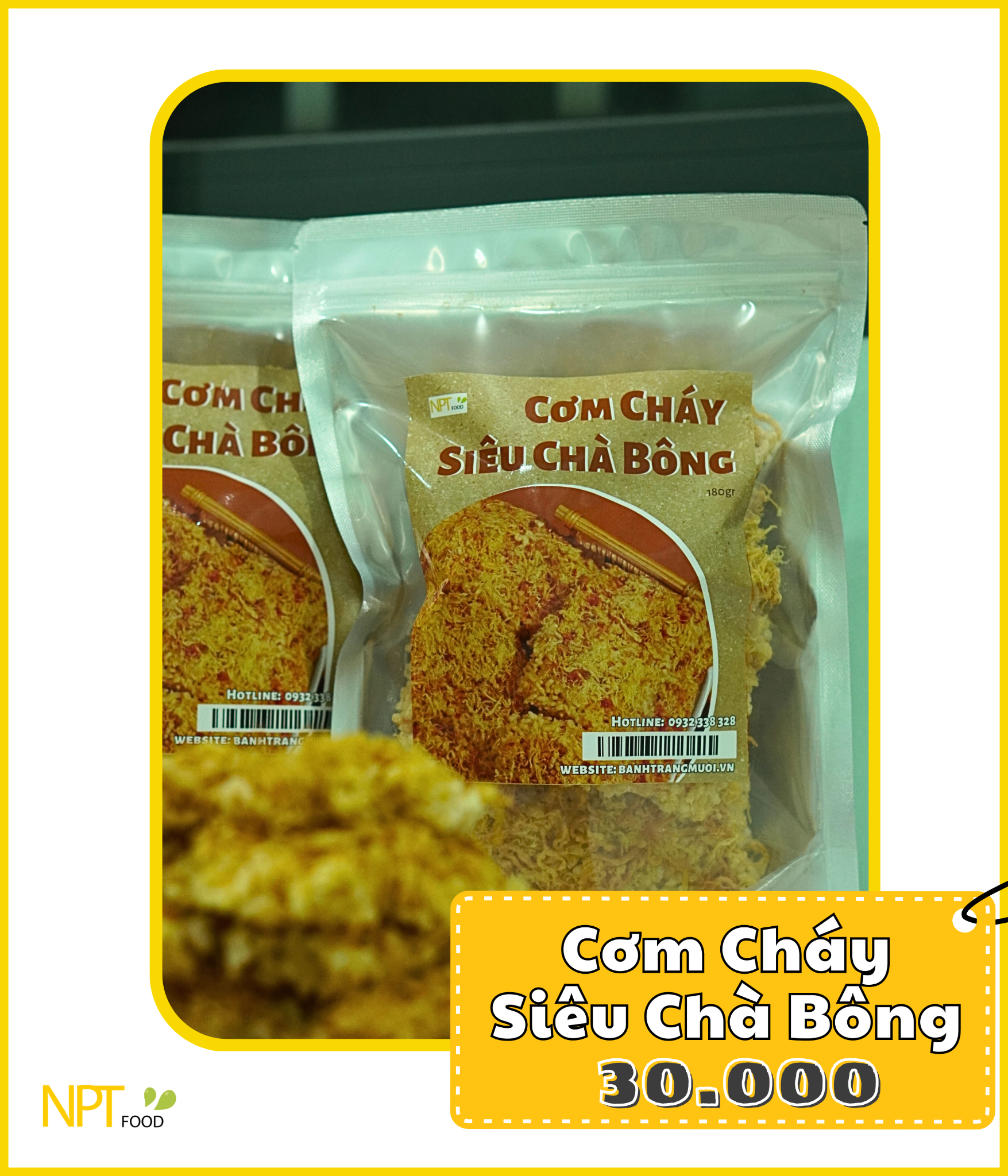  Cơm Cháy Siêu Chà Bông 