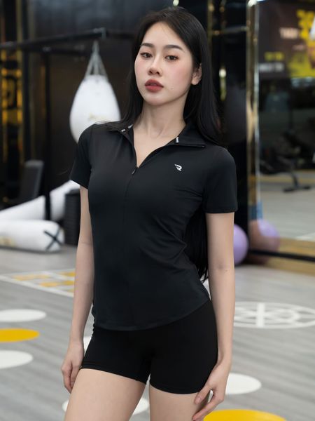 Áo polo nữ Reeta cổ dây khoá kéo A3038