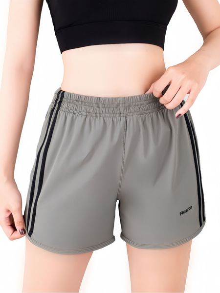 Quần short thể thao nữ phối sọc Reeta A2311