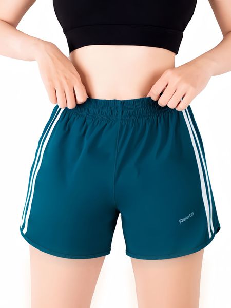 Quần short thể thao nữ phối sọc Reeta A2311
