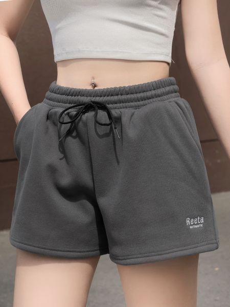 Quần short nỉ lông nữ-A3047