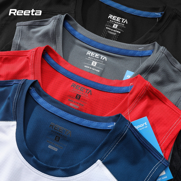 Áo ba lỗ thể thao Nam Running Reeta A1880