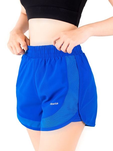 Quần short đùi thể thao nữ phối lưới Reeta A2288
