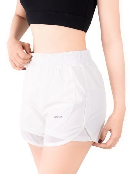 Quần short đùi thể thao nữ phối lưới Reeta A2288