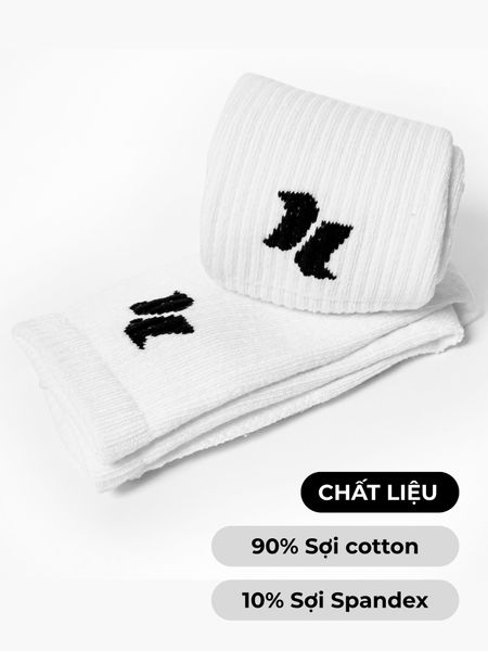 Tất vớ thể thao cổ cao nam nữ unisex Reeta