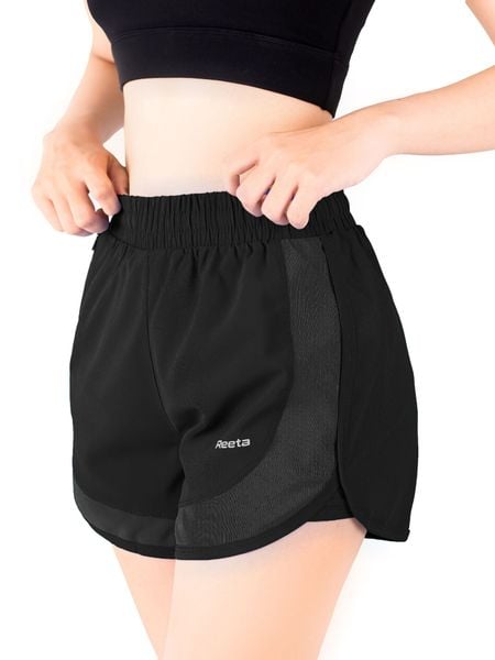 Quần short đùi thể thao nữ phối lưới Reeta A2288