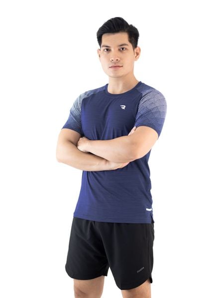 Áo thể thao nam cổ tròn REETA A2554
