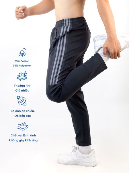 Quần dài thể thao nam 3-Stripes Reeta A2146