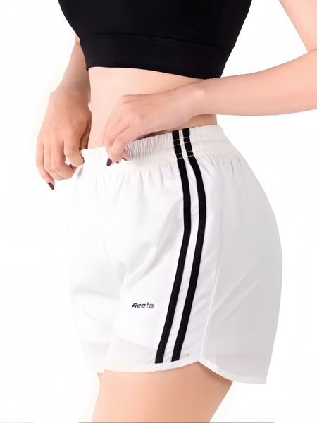 Quần short thể thao nữ phối sọc Reeta A2311
