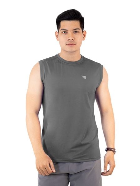 Áo ba lỗ trơn basic nam Reeta A2485