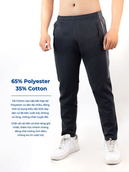 Quần dài thể thao nam 3-Stripes Reeta A2146