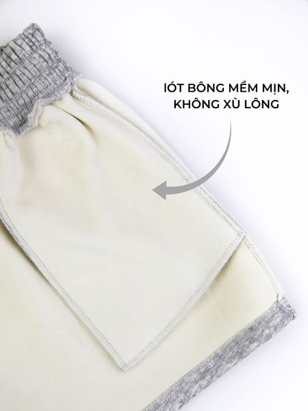 Quần short nỉ lông nữ-A3047