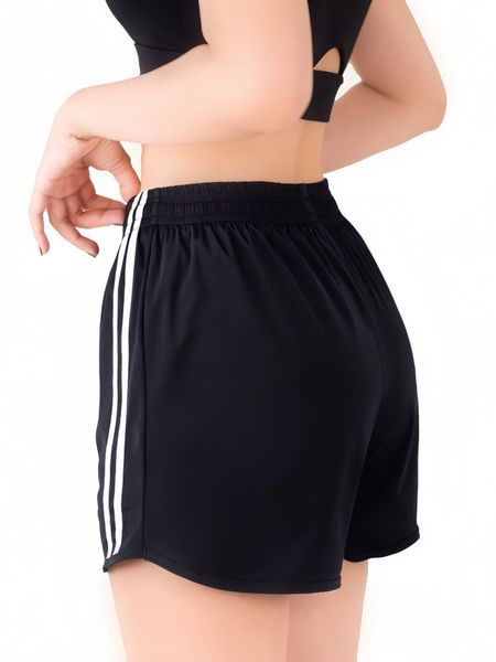 Quần short thể thao nữ phối sọc Reeta A2311