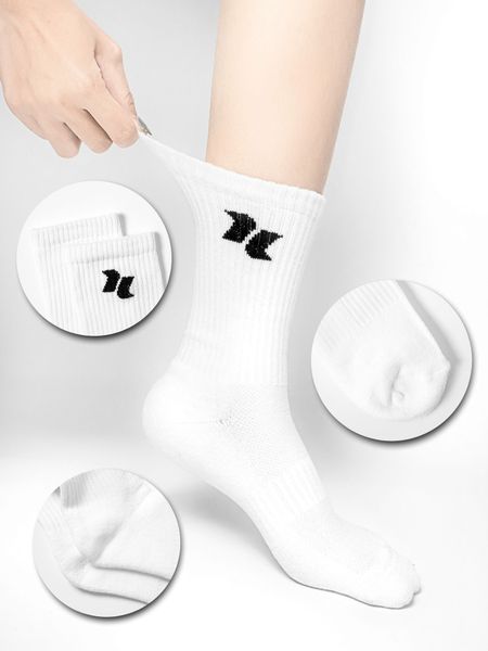 Tất vớ thể thao cổ cao nam nữ unisex Reeta