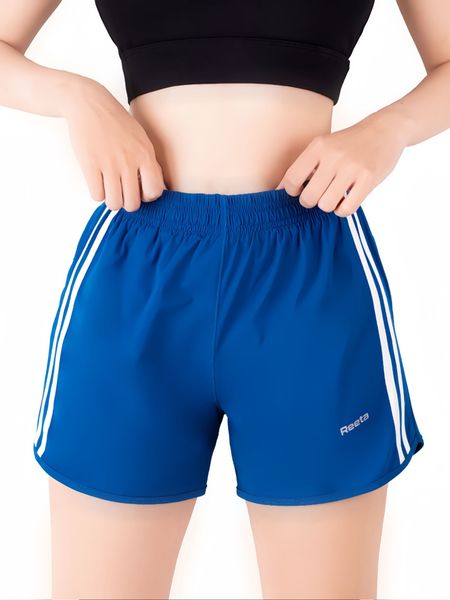 Quần short thể thao nữ phối sọc Reeta A2311