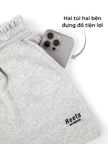 Quần short nỉ lông nữ-A3047