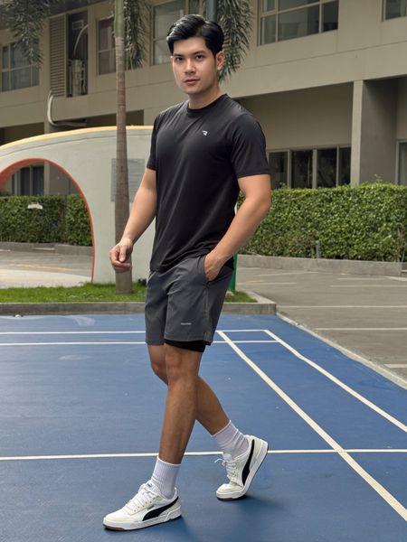 Áo thun thể thao nam ESSENTIALS Reeta A009