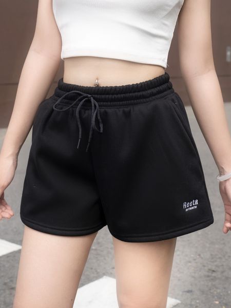 Quần short nỉ lông nữ-A3047
