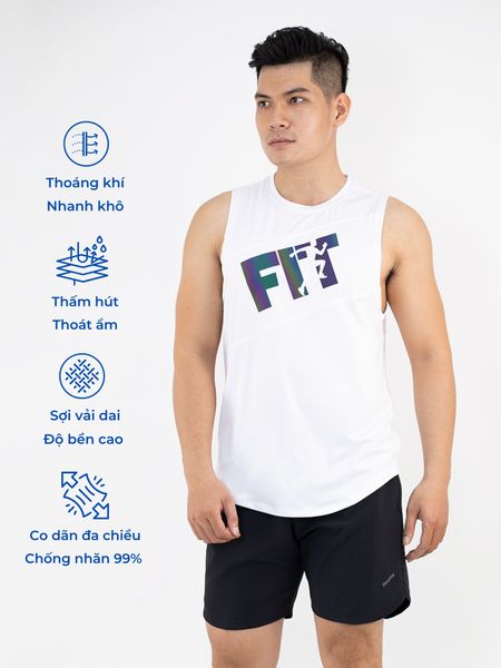 Áo tanktop nam logo Fit Reeta A2176