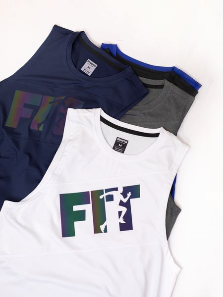Áo tanktop nam logo Fit Reeta A2176
