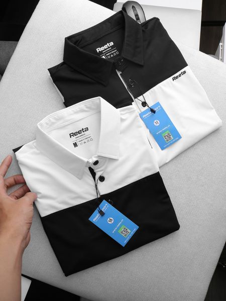 Áo polo thể thao Black In White Reeta A2107