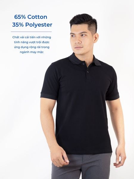 Áo polo nam Pique Cotton Basic Reeta A2200