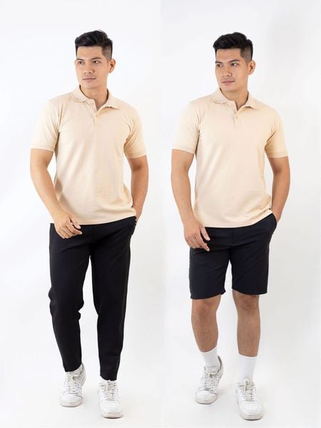 Áo polo nam Pique Cotton Basic Reeta A2200