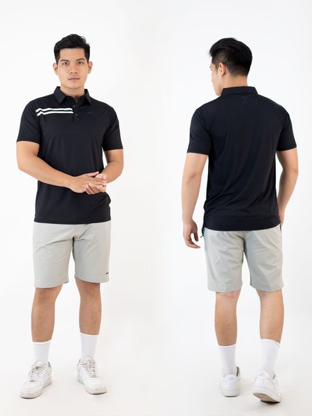 Áo polo nam 2-Stripes Reeta A1790