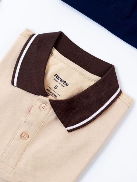 Áo polo cotton nam Mix Stripes Reeta A2202