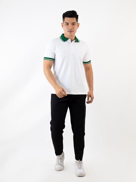 Áo polo cotton nam Mix Stripes Reeta A2202