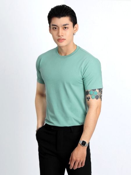 Áo thun cotton nam Compact Reeta A2155
