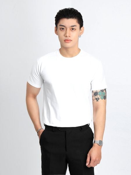 Áo thun cotton nam Compact Reeta A2155