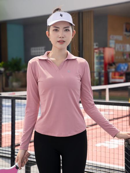 Áo polo tay dài nữ A3085