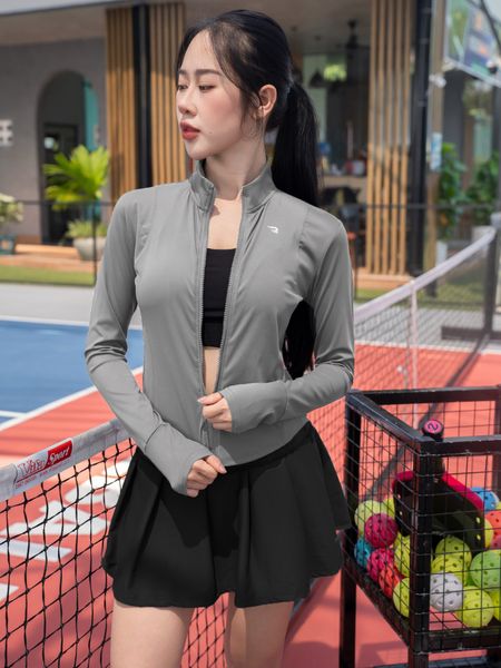 Áo khoác croptop thể thao nữ A3037