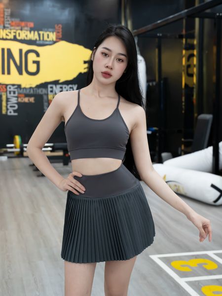 Chân váy xếp ly 2 lớp Reeta A3025