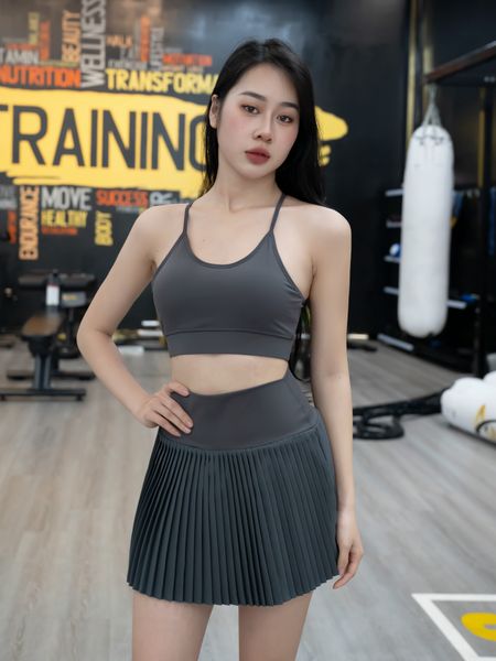 Chân váy xếp ly 2 lớp Reeta A3025