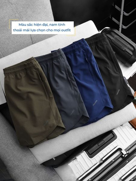 Quần short running nam Essentials Reeta A1841