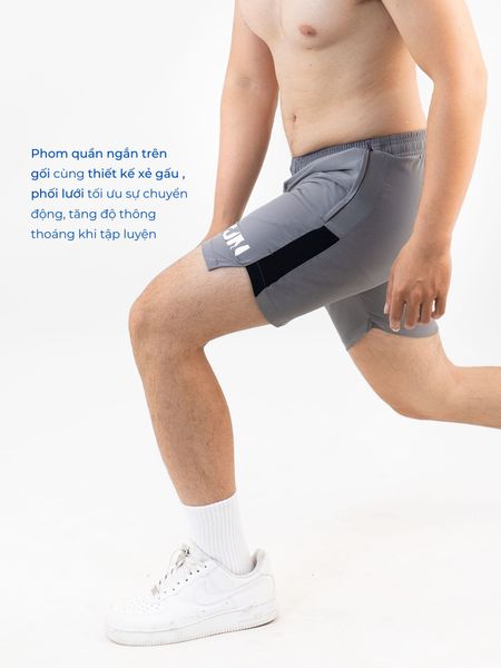 Quần short Running nam Reeta A1836