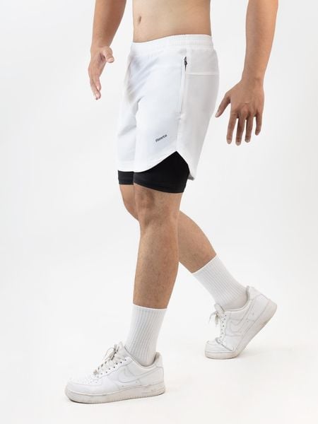 Quần short thể thao 2 lớp nam Reeta A2130