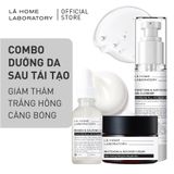  [Mini size] Bộ sản phẩm Dưỡng Da Sau Tái Tạo dành cho Da Nhạy Cảm, căng bóng da, giảm thâm trắng hồng da (bộ nhỏ) 