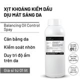  Xịt Khoáng Kiềm Dầu Dịu Mát Sáng Da 