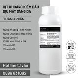  Xịt Khoáng Kiềm Dầu Dịu Mát Sáng Da 